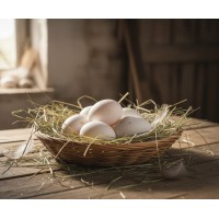 Natti “Country” Natural White Eggs